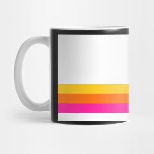 yellow orange pink extended (light) Mug